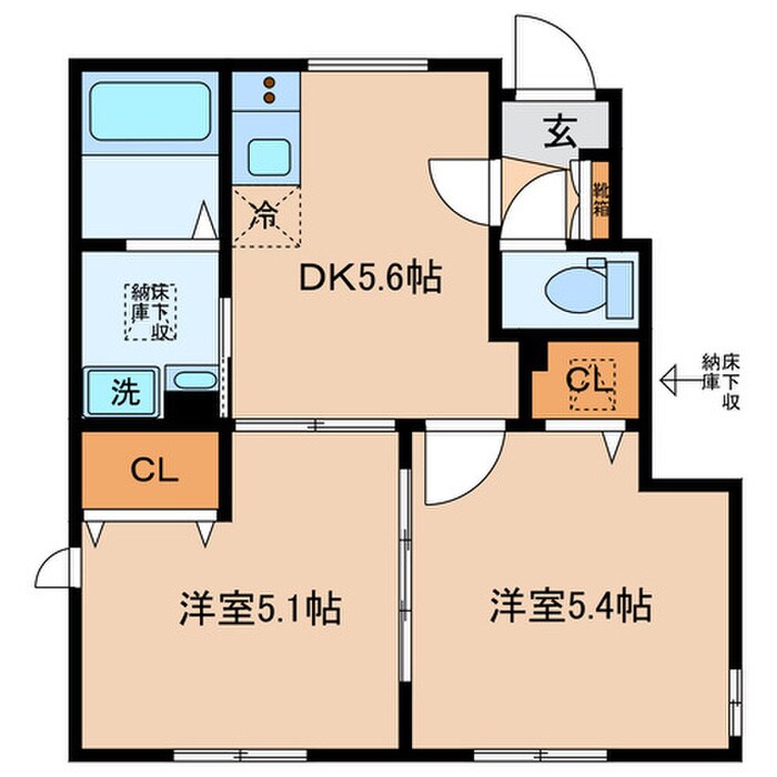 間取り図 メゾンジェム