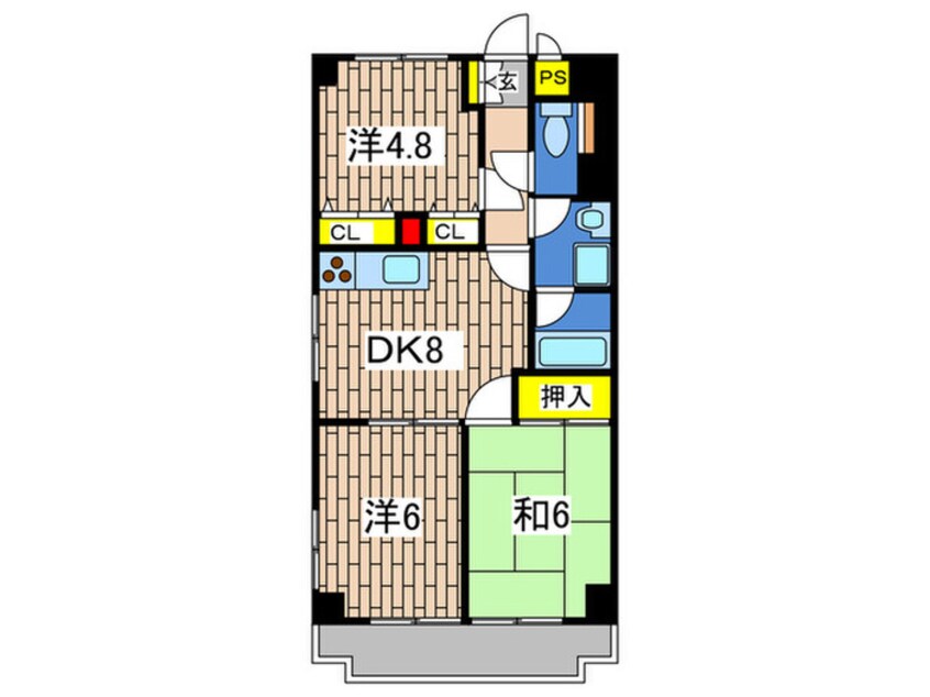 間取図 藤セルシオ