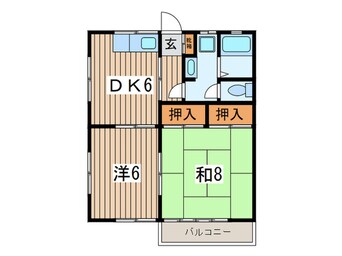 間取図 もちづきぱぁ－とⅢ