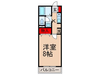 間取図 パルコートジュネス