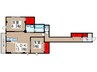 Montagne・sel　B 2LDKの間取り
