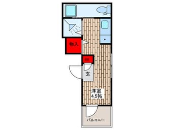 間取図 サークルハウス鐘ヶ淵
