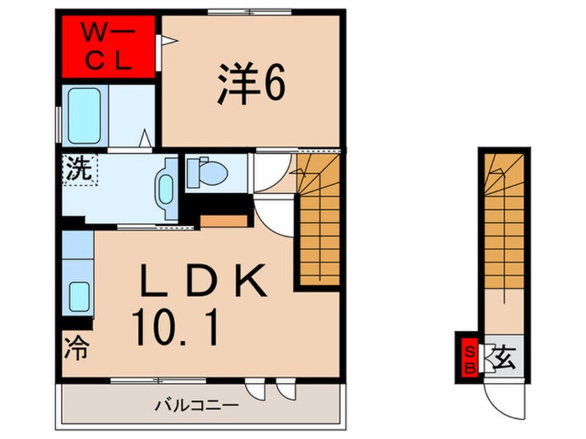 間取図 ステラ　ルーチェ