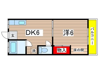 間取図 こじま荘