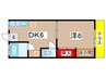 こじま荘 1DKの間取り