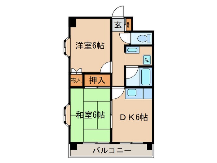 間取り図 ルピナスＫ