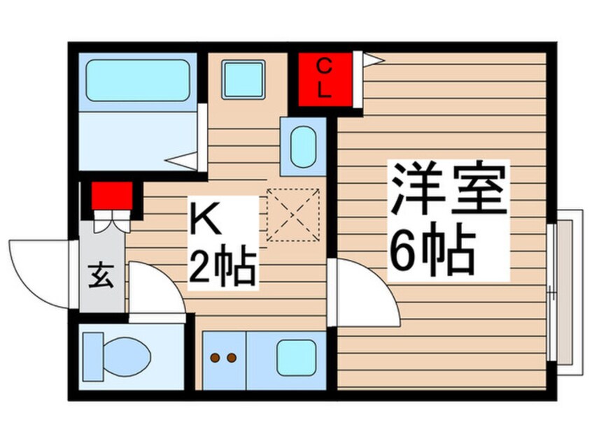 間取図 シェーヌダンクル