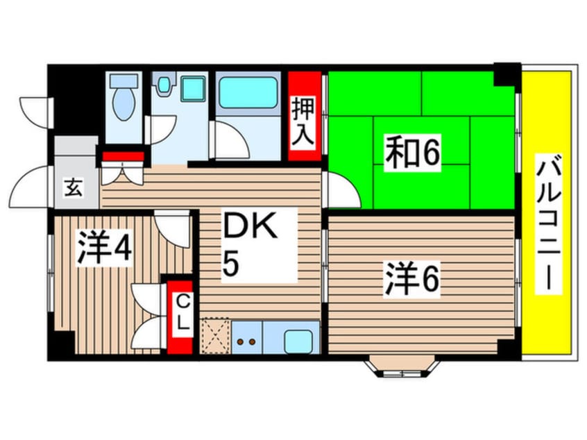 間取図 柴又第２ＳＴマンション