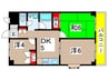柴又第２ＳＴマンション 3DKの間取り