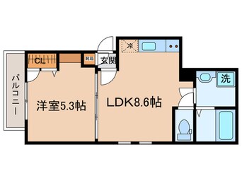 間取図 エトワール芦花公園