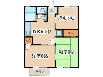 間取図 ロイヤルハイツ青木