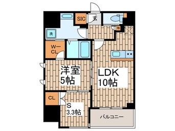 間取図 レジディア大森Ⅱ