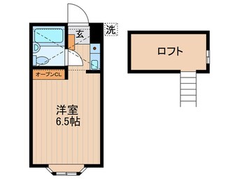 間取図 OCEAN BLUE