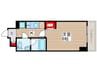 フュージョナル東墨田（305） 1Kの間取り