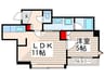 藤和ｼﾃｨﾎｰﾑｽﾞ西早稲田(1402) 1LDKの間取り