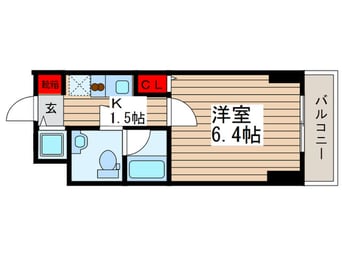 間取図 グロ－スメゾン亀戸