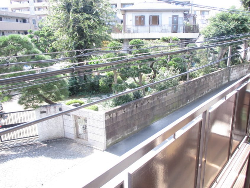 室内からの展望 原コ―ポ