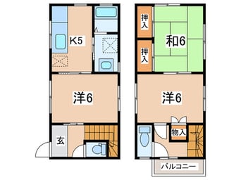 間取図 東浦賀2丁目戸建