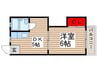 渡辺ハイツ 1DKの間取り