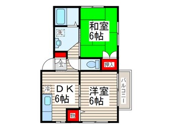 間取図 ロイヤルステ－ジⅡ