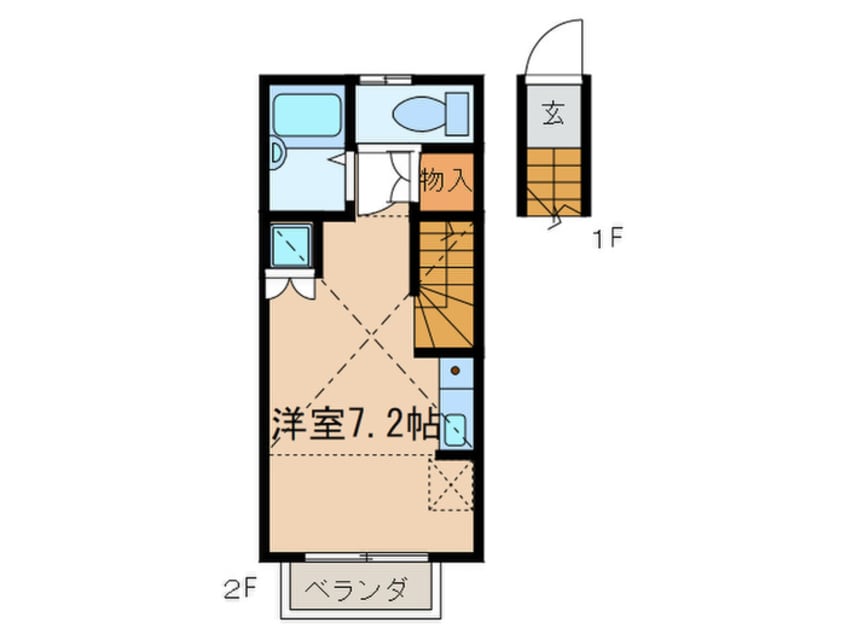 間取図 アイコート三鷹