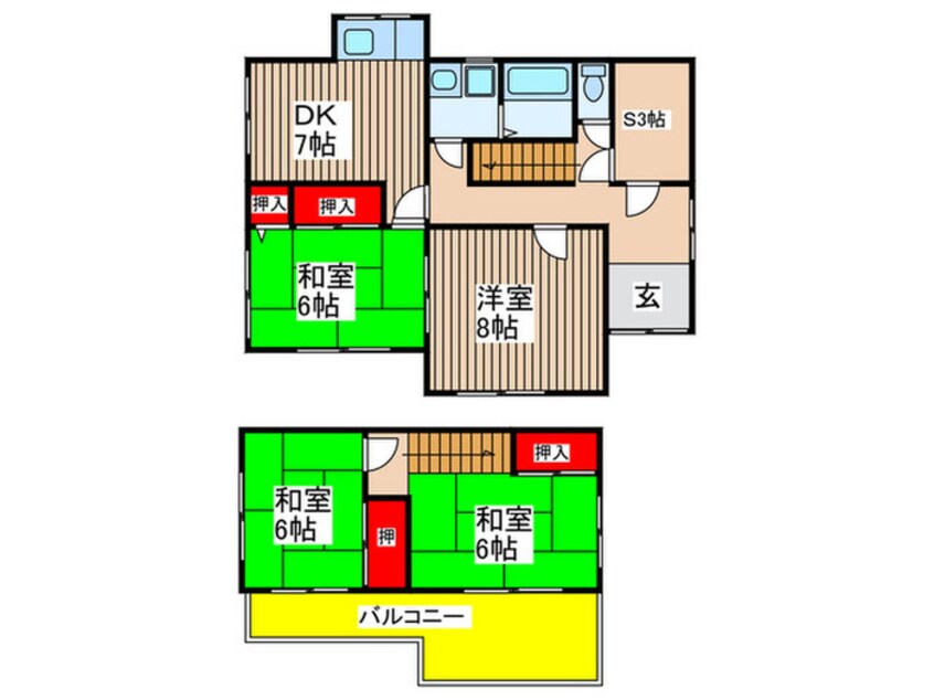 間取図 八千代台戸建て