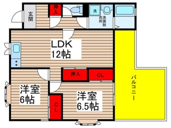 間取図 サントップタウンズ　５