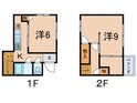 大塚６丁目テラスハウスの間取図