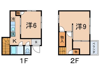 間取図 大塚６丁目テラスハウス