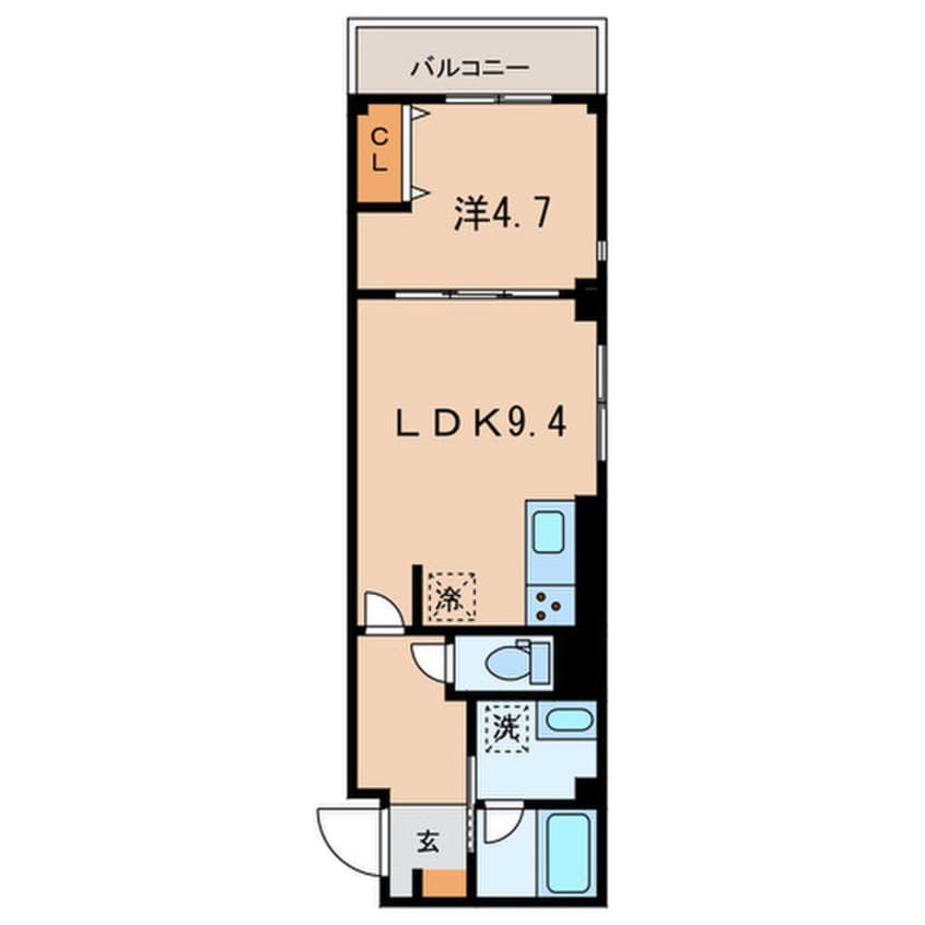 間取図 （仮称）墨田区亀沢3丁目計画