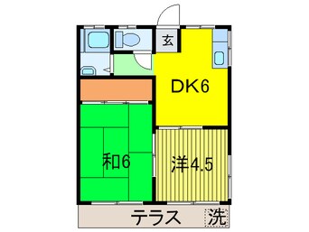 間取図 皐月ハウス