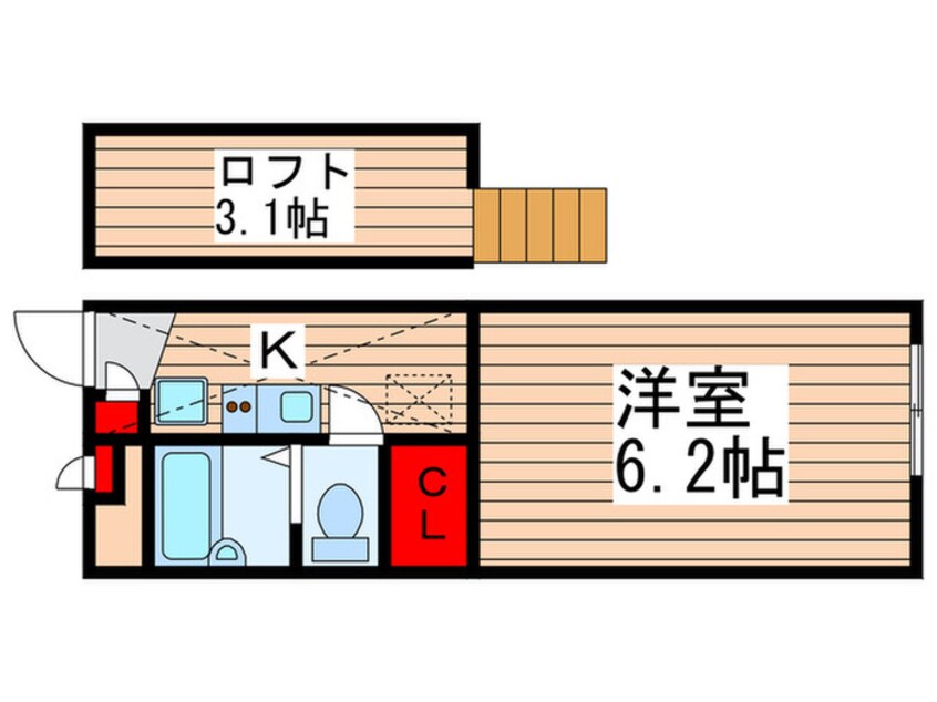 間取図 フェリオ柏