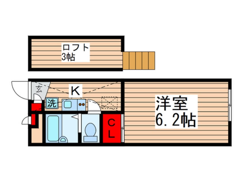 間取図 フェリオ柏