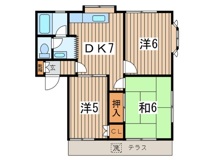 間取り図 リバーサイド富士塚