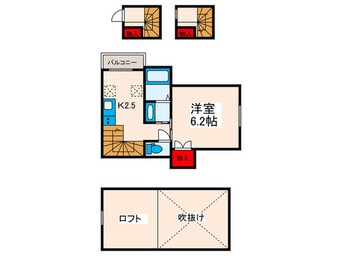 間取図 FAIR町屋Ⅱ
