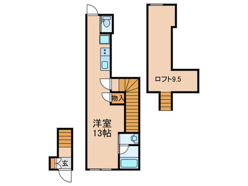 間取図 Florence東府中