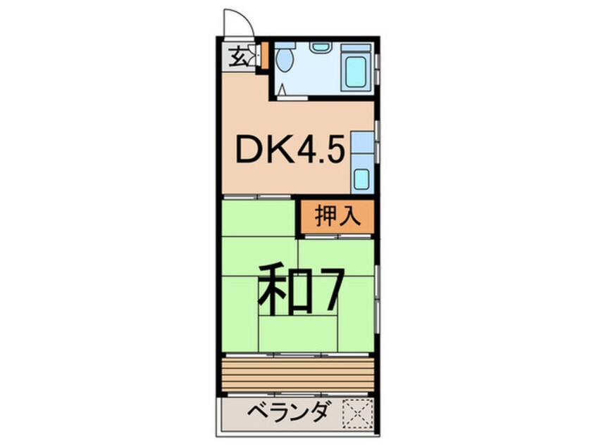 間取図 青木ビル