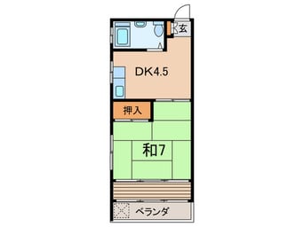 間取図 青木ビル