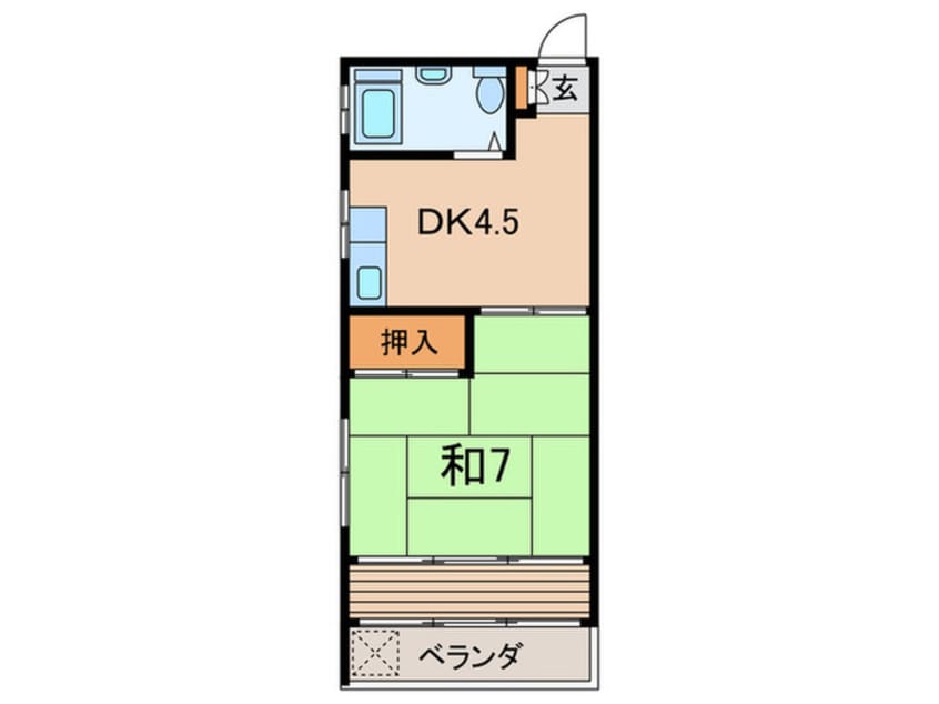 間取図 青木ビル