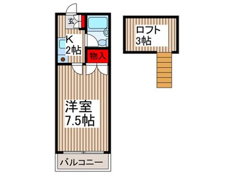 間取図 メゾンドＫ