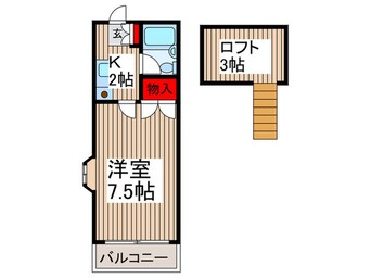 間取図 メゾンドＫ