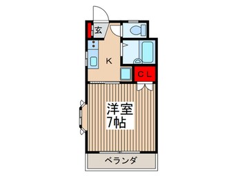 間取図 第一エメラルドビル