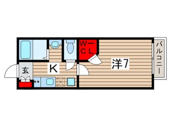 間取図 サンコート稲毛海岸