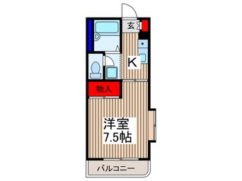 間取図 第２メイプルタウン