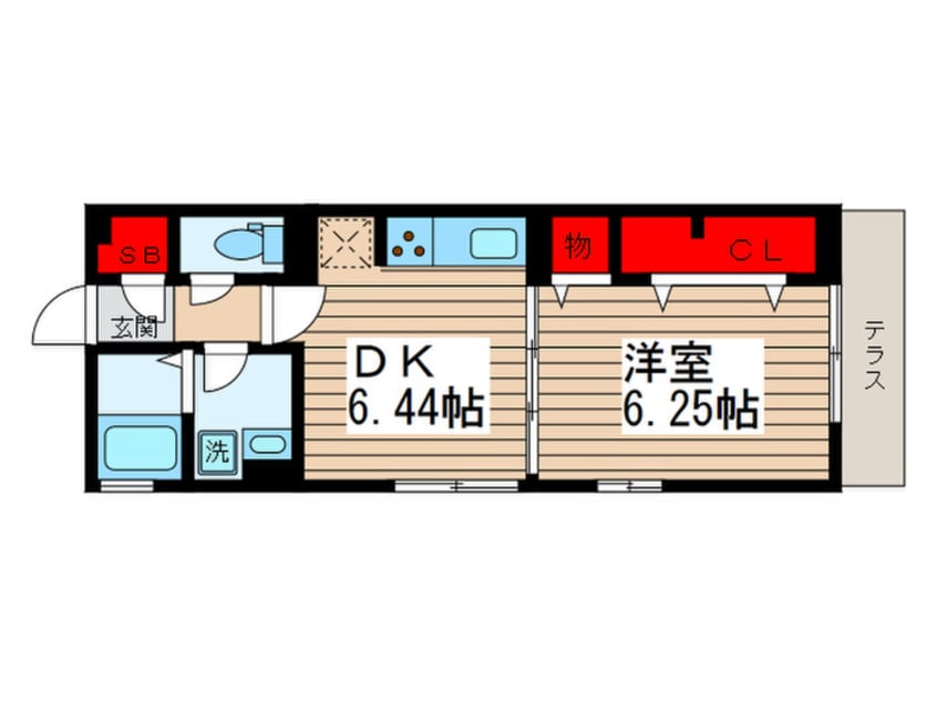 間取図 ロード花みずき