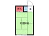 竹風荘 1Rの間取り