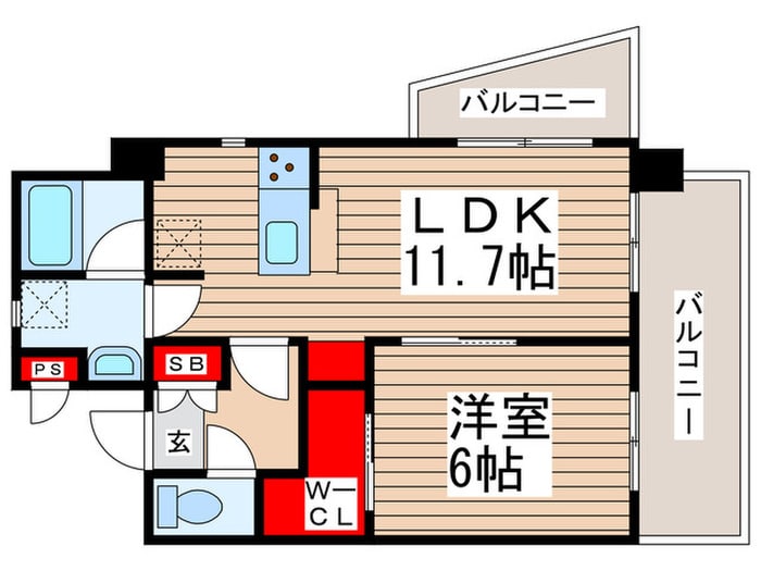 間取り図 オアシスＤ棟