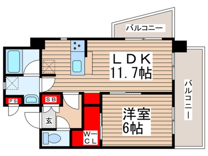 間取図 オアシスＤ棟