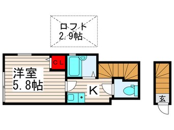 間取図 シエール江北