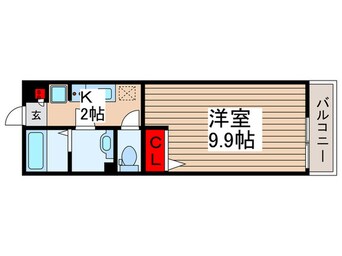 間取図 リブリ・デグサス竹ノ塚